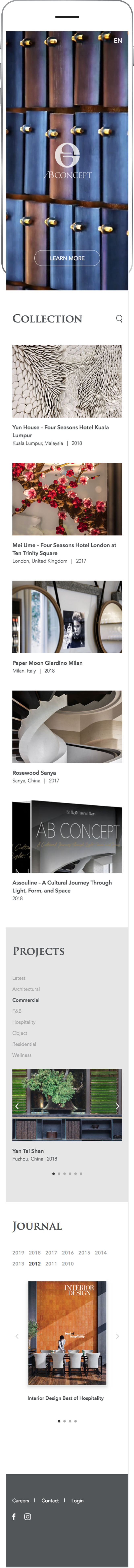 Web Design AB Concept